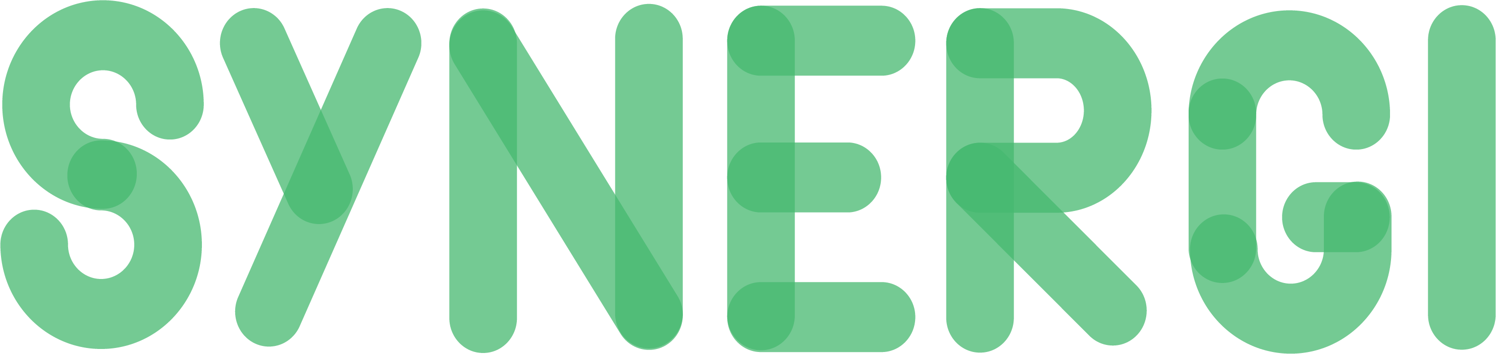 SYNERGI logo grøn